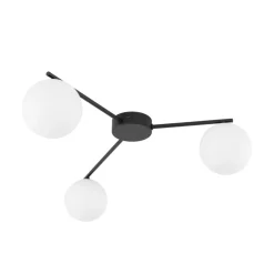Sklep Kaja Potrójna, czarna lampa sufitowa TK 10261 ELTON BLACK | Kaja Flash Sale