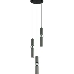 Sklep Kaja Potrójna kaskada z wąskich tub PND-14290-3-GR ISIDORA | Kaja Flash Sale