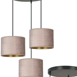Sklep Kaja Potrójna lampa do przytulnej sypialni 1053/3PREM HILDE PREMIUM | Kaja Clearance