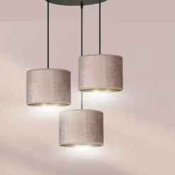 Sklep Kaja Potrójna lampa do przytulnej sypialni 1053/3PREM HILDE PREMIUM | Kaja Clearance