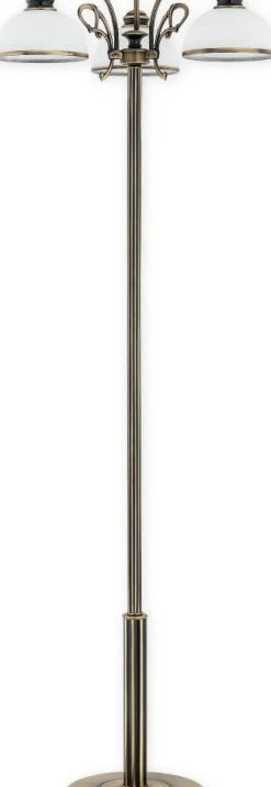 Sklep Kaja Potrójna lampa podłogowa, do salonu O3179 L3 PAT z serii LAMBDA | Kaja* Tradycyjne Lampy Podłogowe