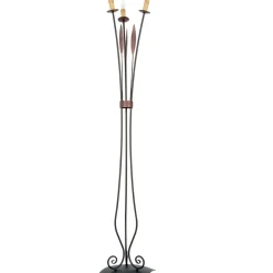 Sklep Kaja Potrójna lampa podłogowa w stylu pałacowym LX 744 LOARA | Kaja* Tradycyjne Lampy Podłogowe