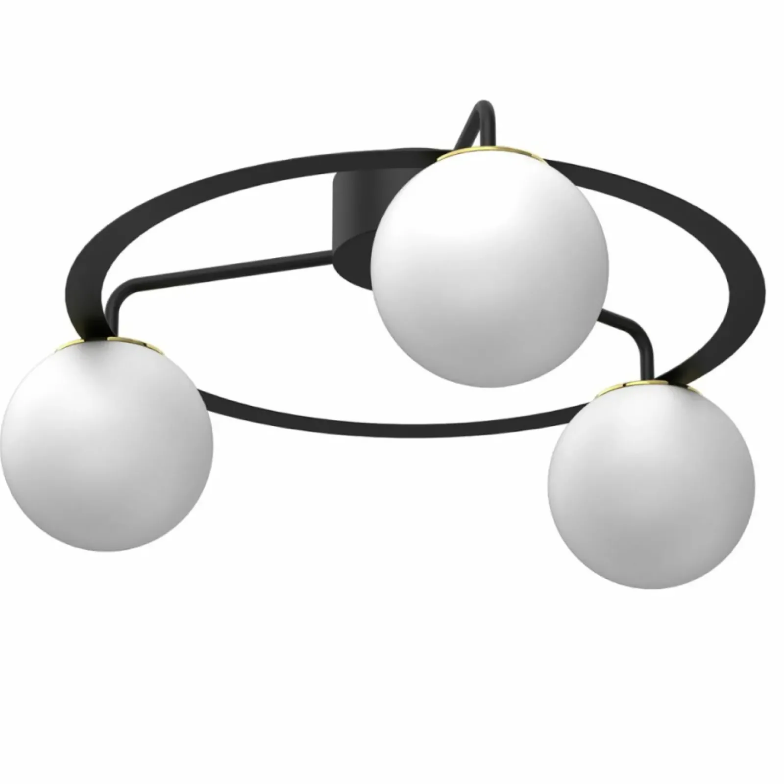 Sklep Kaja Potrójna lampa sufitowa do stylowej sypialni LX 5668 BALLO | Kaja Clearance