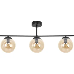 Sklep Kaja Potrójna lampa sufitowa w bursztynowym kolorze K-5164 z serii DELTA Shop