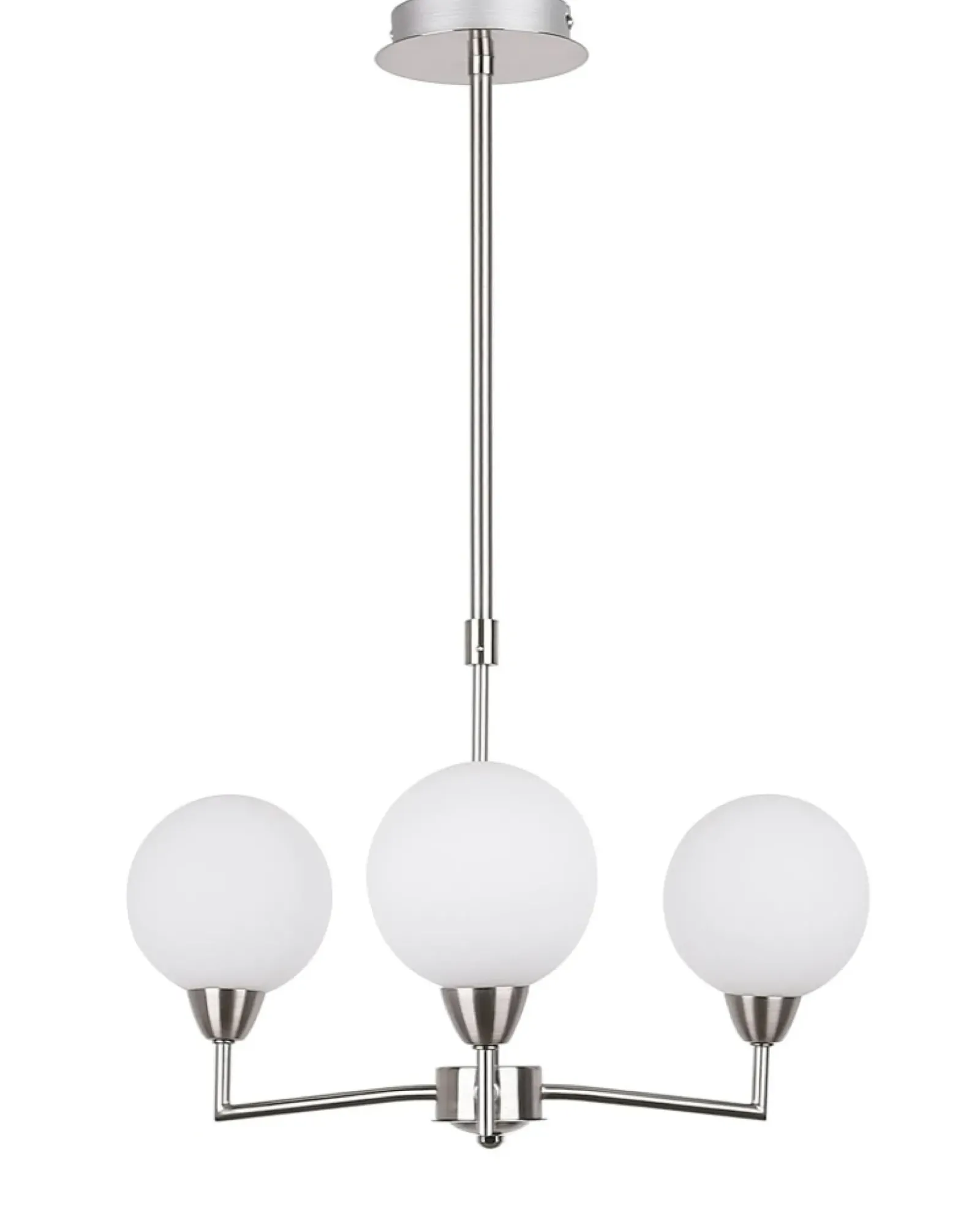 Sklep Kaja Potrójna lampa sufitowa z mi kloszami 33-05441 z serii LOGOS | Kaja Oświetl biały Discount