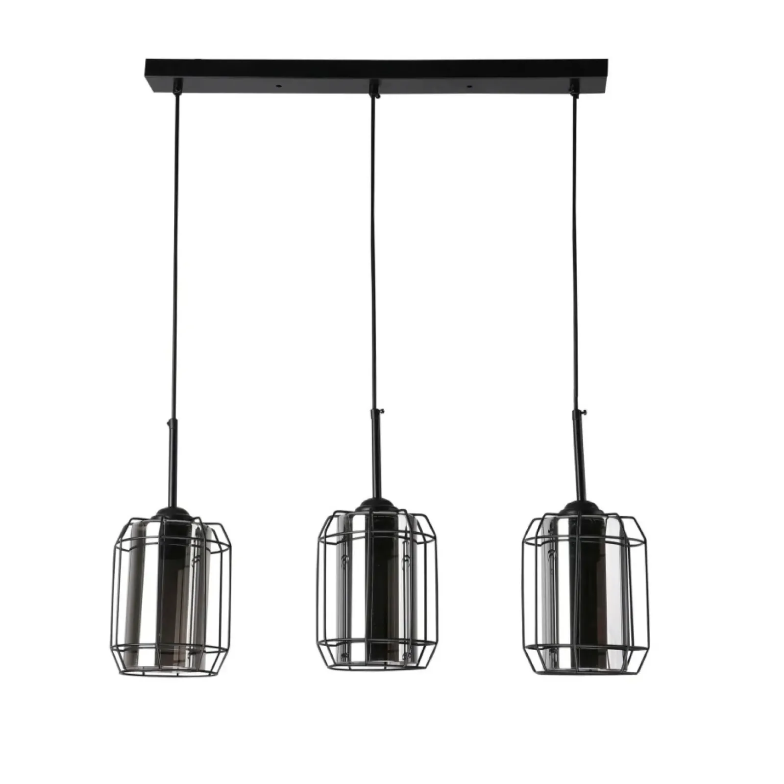 Sklep Kaja Potrójna lampa wisząca na listwie, do kuchni 33-08435 z serii JONERA czarny Fashion