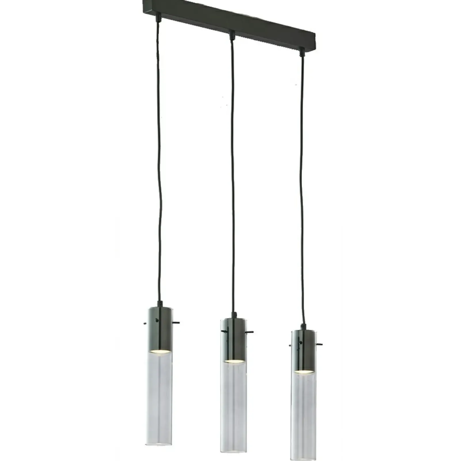 Sklep Kaja Potrójna lampa wisząca na listwie, tuby nad stół TK 855 z serii LOOK Clearance