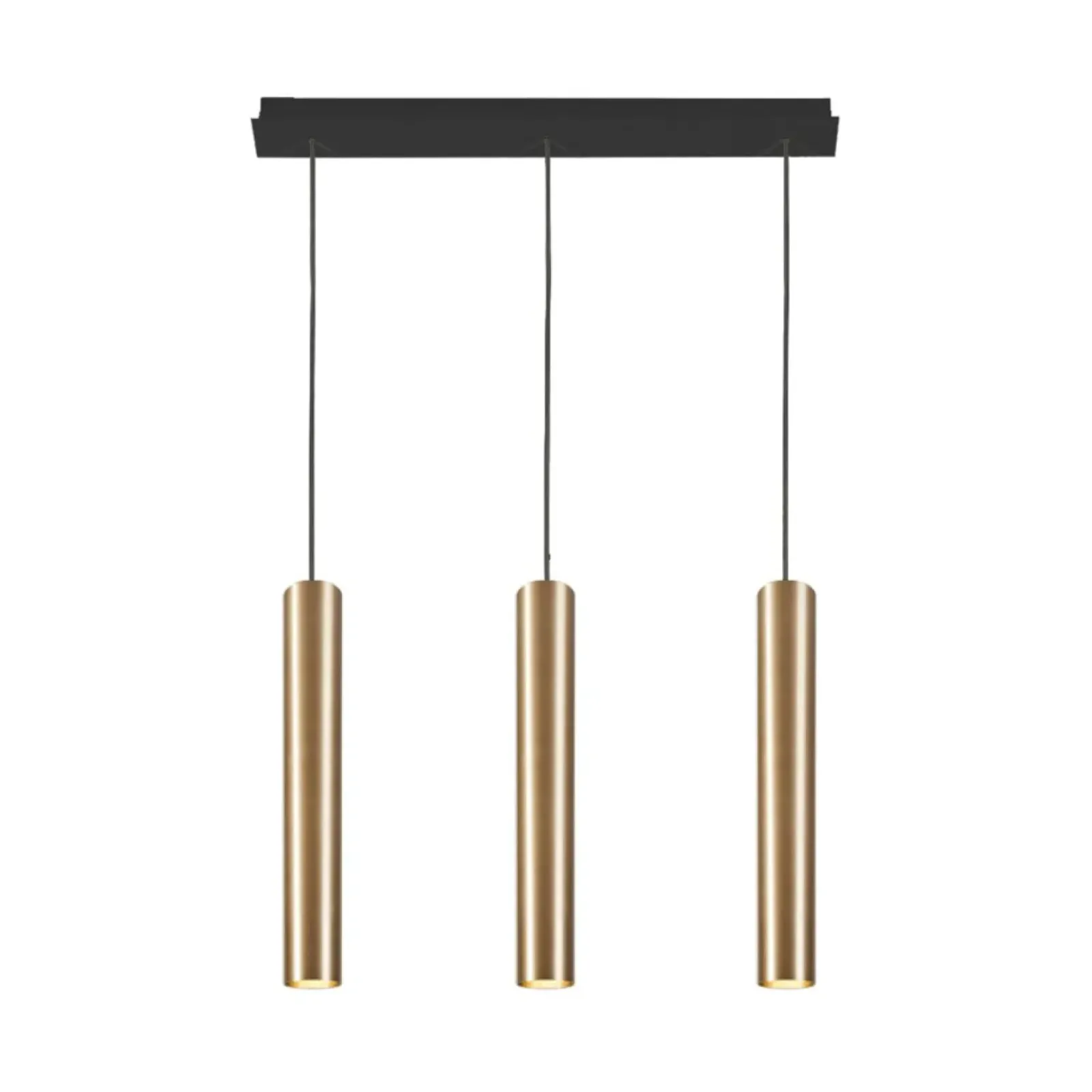 Sklep Kaja Potrójna lampa wisząca, w kolorze u 7863 | Kaja Oświetlenie mosiądz Discount
