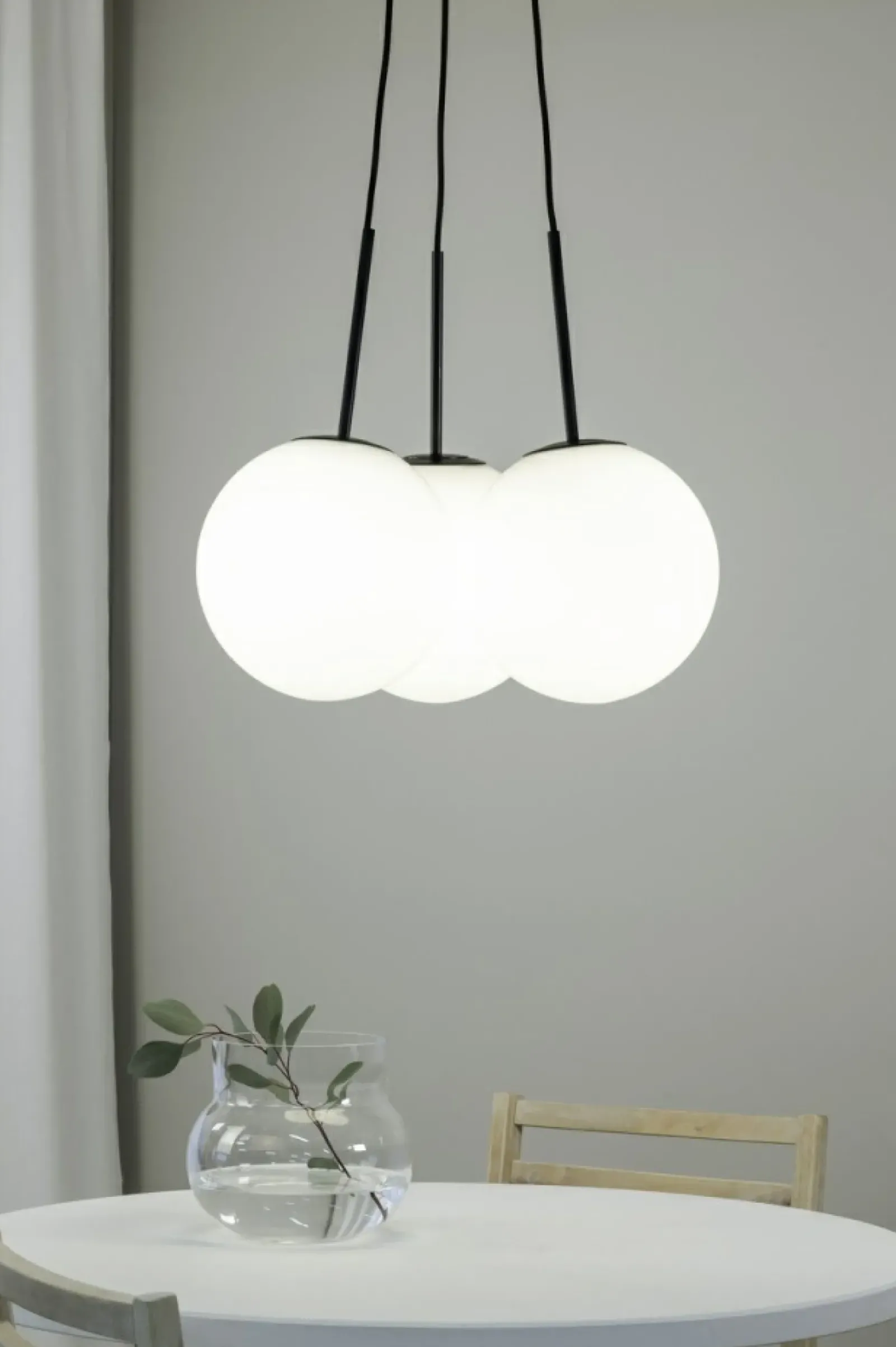 Sklep Kaja Potrójna lampa wisząca z okrągłymi kloszami 108418 z serii DIONE Flash Sale