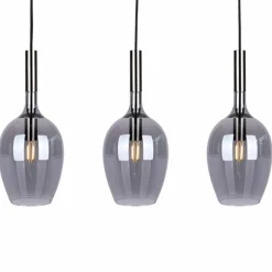 Sklep Kaja Potrójna lampa wisząca z ozdobnymi kloszami ML8814 LUGANO | Kaja Fashion