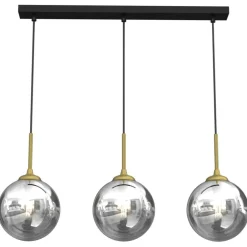 Sklep Kaja Potrójna lampa wisząca ze złotą dekoracją MLP8415 z serii REFLEX | Kaja Oświetle Best Sale