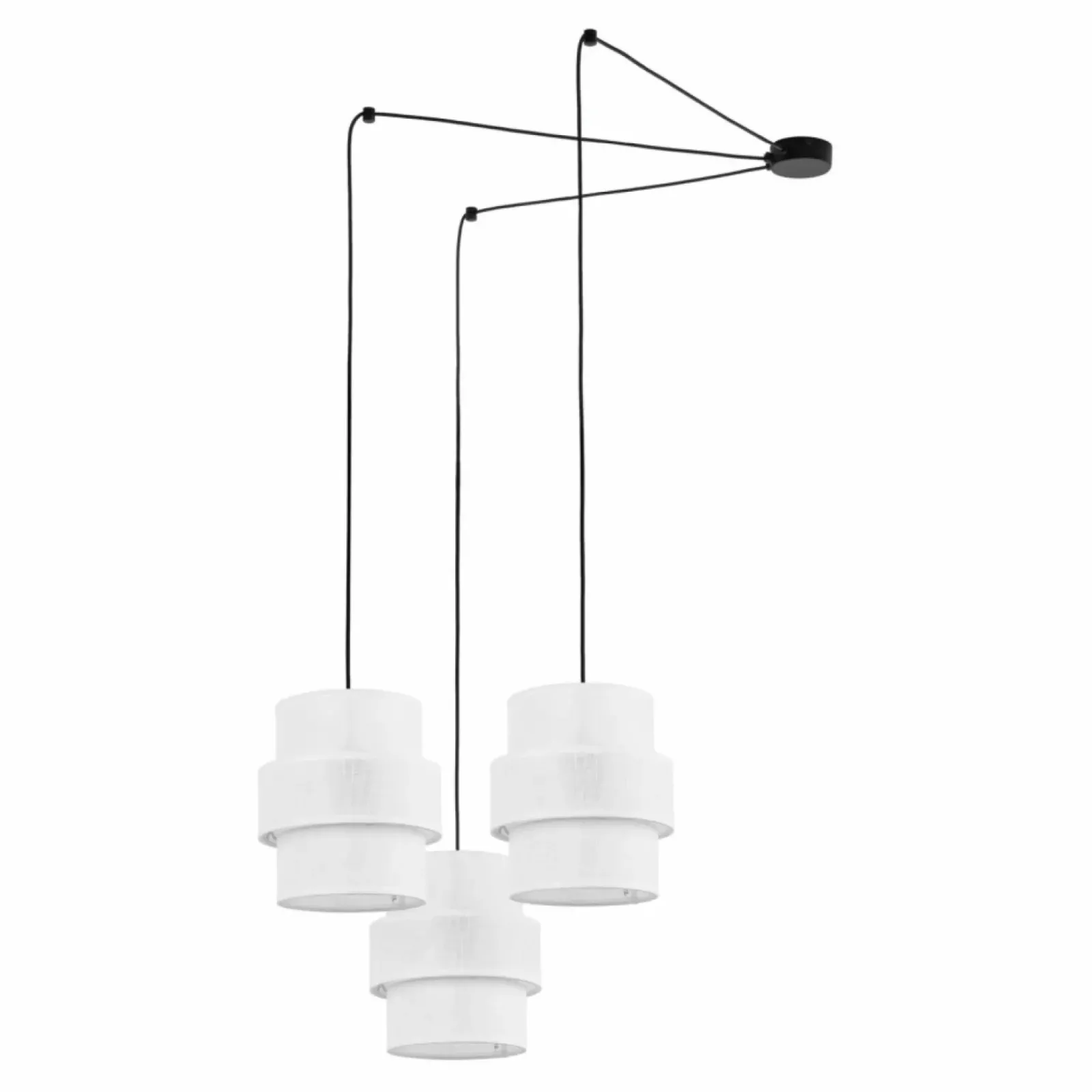 Sklep Kaja Potrójna lampa z długimi przewodami TK 5975 CALISTO WHITE | Kaja Cheap