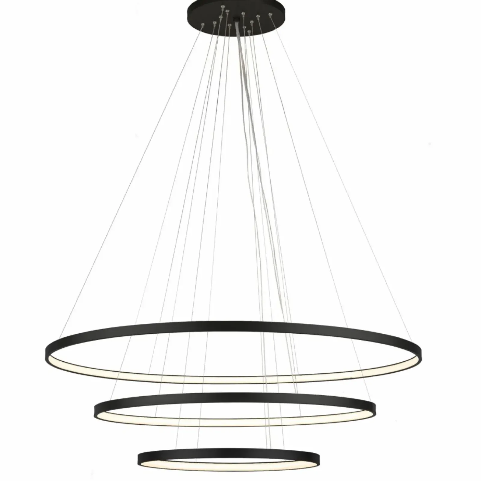 Sklep Kaja Potrójna, ledowa lampa wisząca ⌀117cm 4000K ANT 5431 z serii AGA Hot