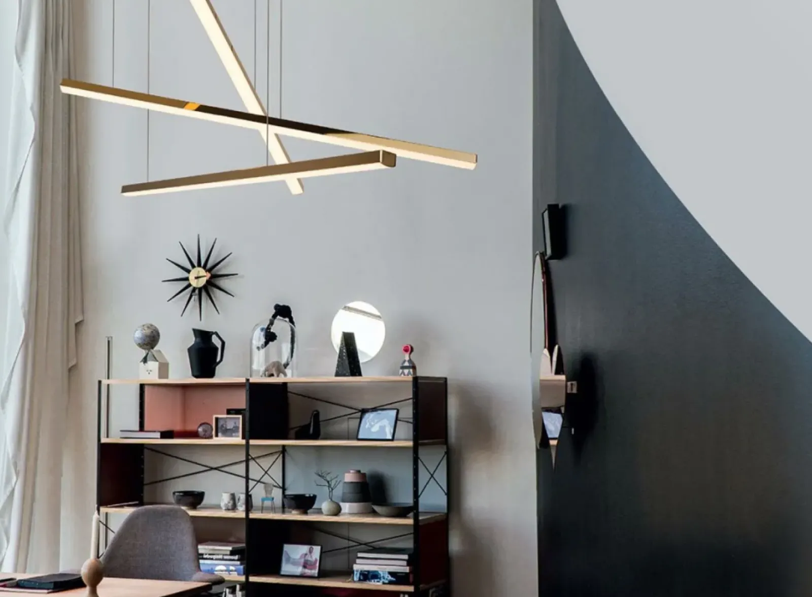 Sklep Kaja Potrójna, złota, ściemnialna lampa LED MX P0426D TRIO | Kaja Best Sale