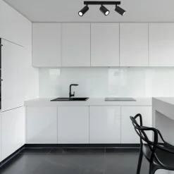 Sklep Kaja Potrójny reflektor na listwie, do holu MLP8796 HUDSON BLACK | Kaja Hot