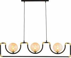 Sklep Kaja Pozioma lampa wisząca nad stół JUP 1989 HZ3 CZ/MS BU HANZA | Kaja Flash Sale