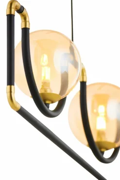 Sklep Kaja Pozioma lampa wisząca nad stół JUP 1989 HZ3 CZ/MS BU HANZA | Kaja Flash Sale