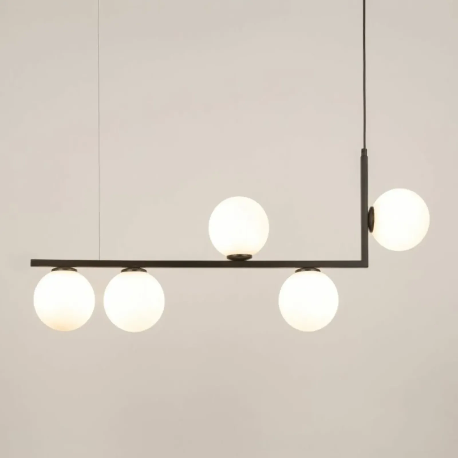 Sklep Kaja Pozioma lampa wisząca z okrągłymi kloszami SIG 33611 ANDY | Kaja Cheap