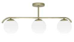 Sklep Kaja Pozioma, złota lampa sufitowa z kloszami 33-35424 AMADEO | Kaja Shop