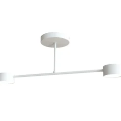 Sklep Kaja Prosta, biała lampa sufitowa do holu 1356/2 HALO 2 WHITE | Kaja biały Cheap