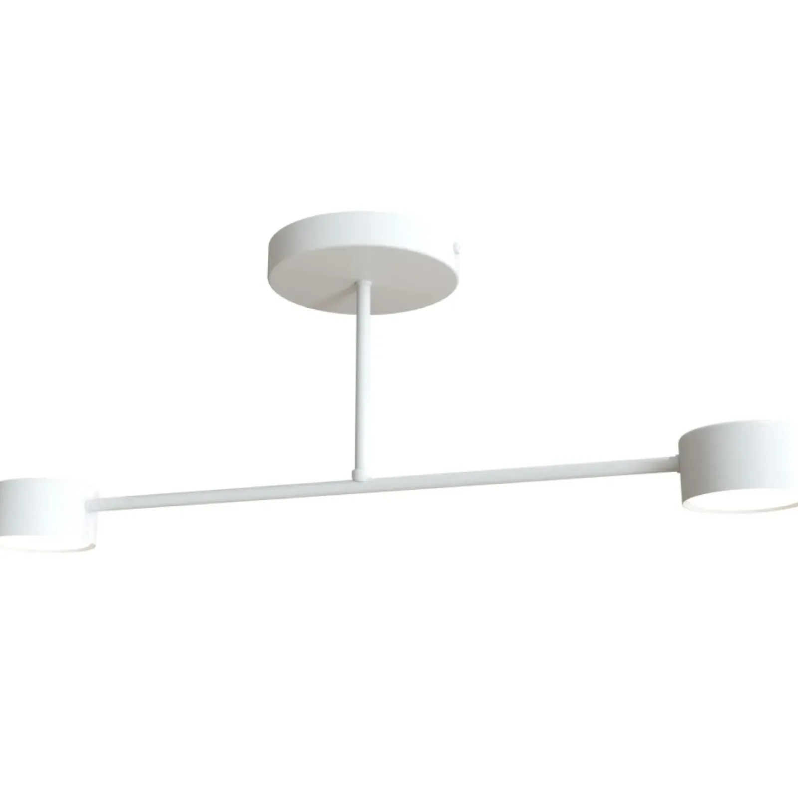 Sklep Kaja Prosta, biała lampa sufitowa do holu 1356/2 HALO 2 WHITE | Kaja biały Cheap