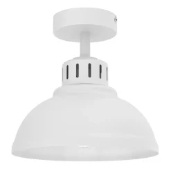 Sklep Kaja Prosta, biała lampa sufitowa do kuchni LX 9097 z serii SVEN | Kaja biały Fashion