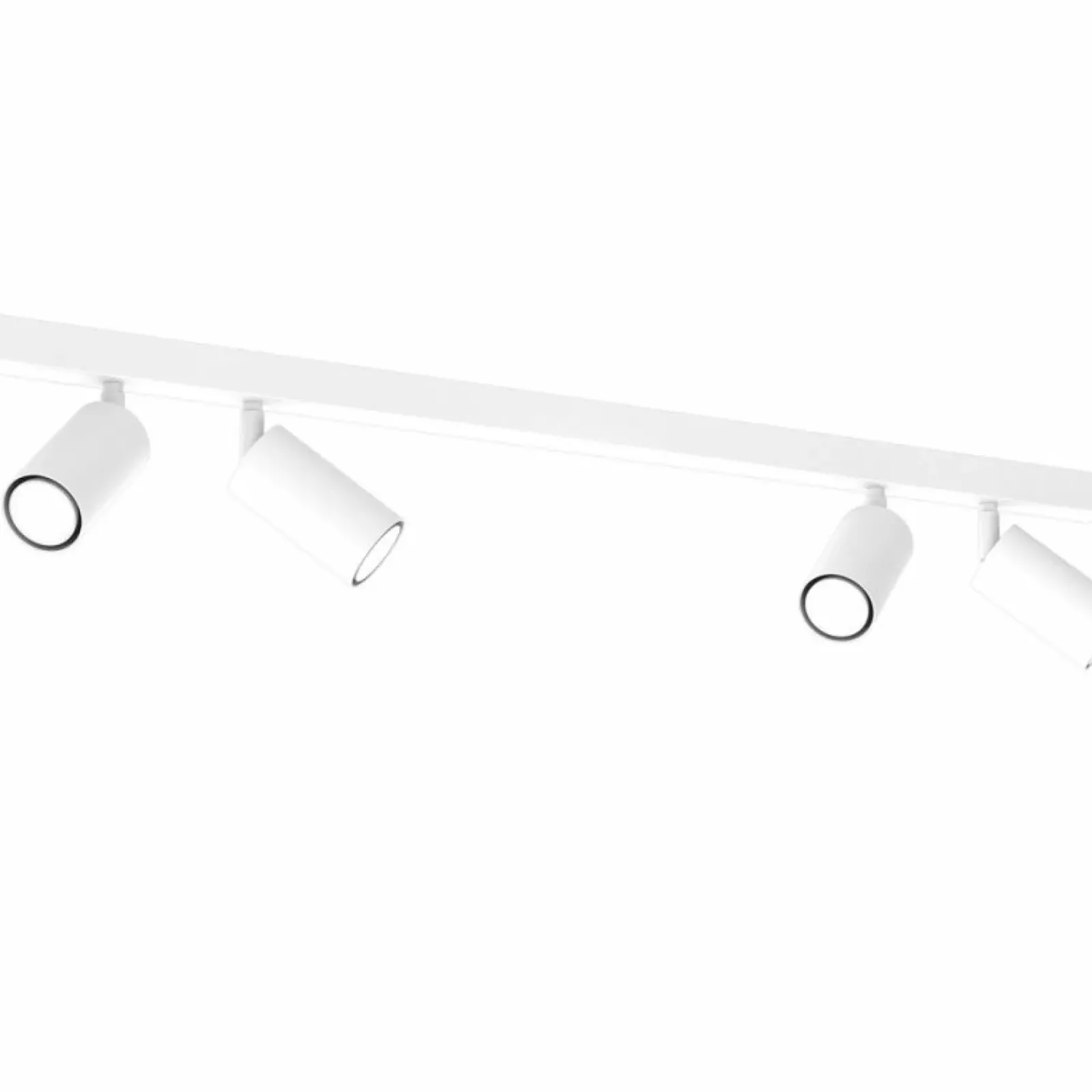 Sklep Kaja Prosta, biała lampa sufitowa do salonu MLP8804 HUDSON WHITE | Kaja New
