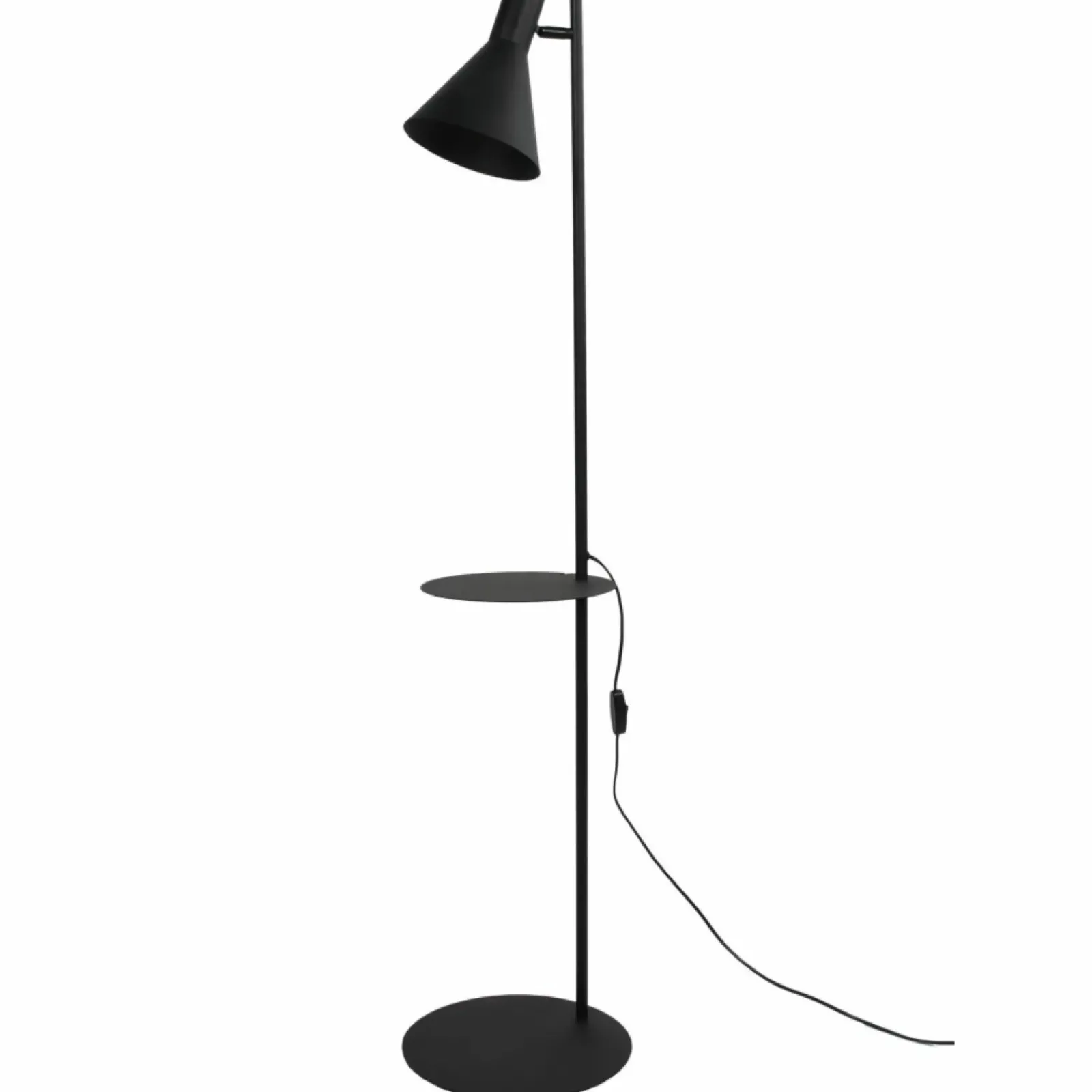Sklep Kaja Prosta lampa podłogowa z półką na książkę TK 5864 JUMP | Kaja* Lampy Podłogowe Z Abażurem|Tradycyjne Lampy Podłogowe