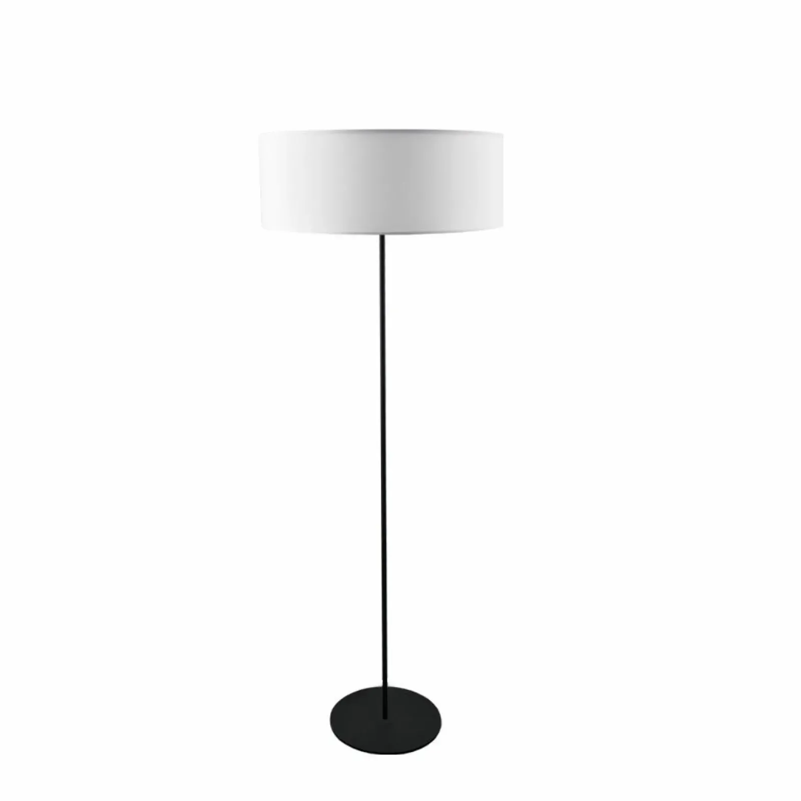 Sklep Kaja Prosta lampa stojąca z białym abażurem ANT 2017 LAMEGO | Kaja* Lampy Podłogowe Z Abażurem|Tradycyjne Lampy Podłogowe