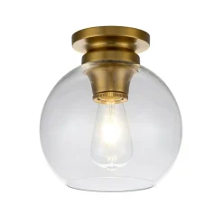 Sklep Kaja Prosta lampa sufitowa, kula FE-TABBY-F-BB z serii TABBY* Plafony Klasyczne|Randole Tradycyjne