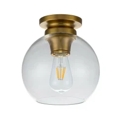 Sklep Kaja Prosta lampa sufitowa, kula FE-TABBY-F-BB z serii TABBY* Plafony Klasyczne|Randole Tradycyjne