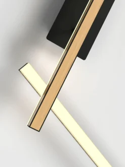 Sklep Kaja Prosta lampa sufitowa LED do korytarza WF 7021-306 RIMINI | Kaja* Lampy Led|Plafony Nowoczesne