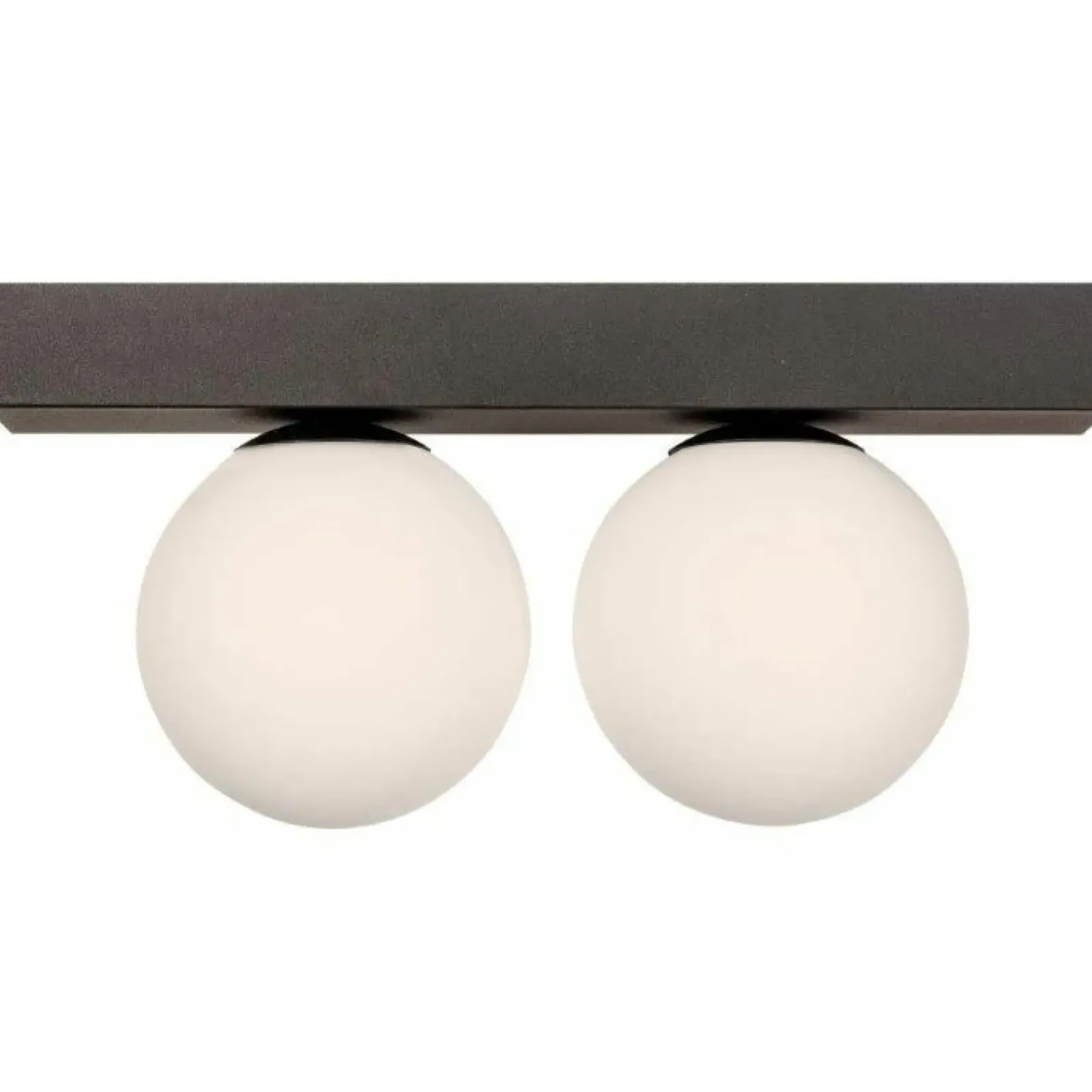 Sklep Kaja Prosta lampa sufitowa z 2 białymi kloszami ZM 1205 SPHERE | Kaja Clearance