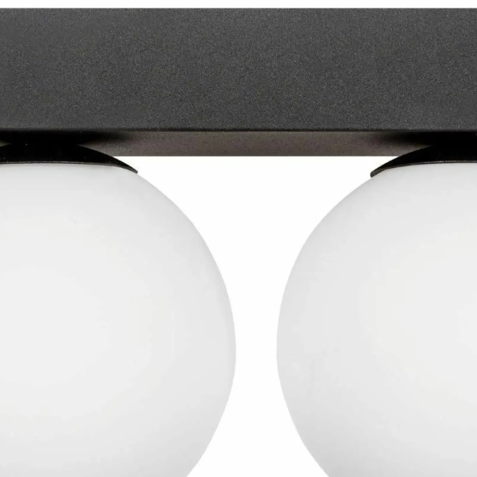 Sklep Kaja Prosta lampa sufitowa z 2 białymi kloszami ZM 1205 SPHERE | Kaja Clearance