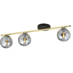 Sklep Kaja Prosta lampa sufitowa z grafitowymi kloszami 1250/3 z serii MONZA Clearance