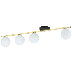 Sklep Kaja Prosta lampa sufitowa z klasycznymi kloszami 1252/4 z serii MONZA Shop
