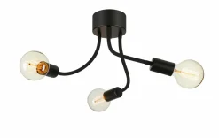 Sklep Kaja Prosta lampa sufitowa z odkrytymi żarówkami 107930 | Kaja Oświetlenie Cheap