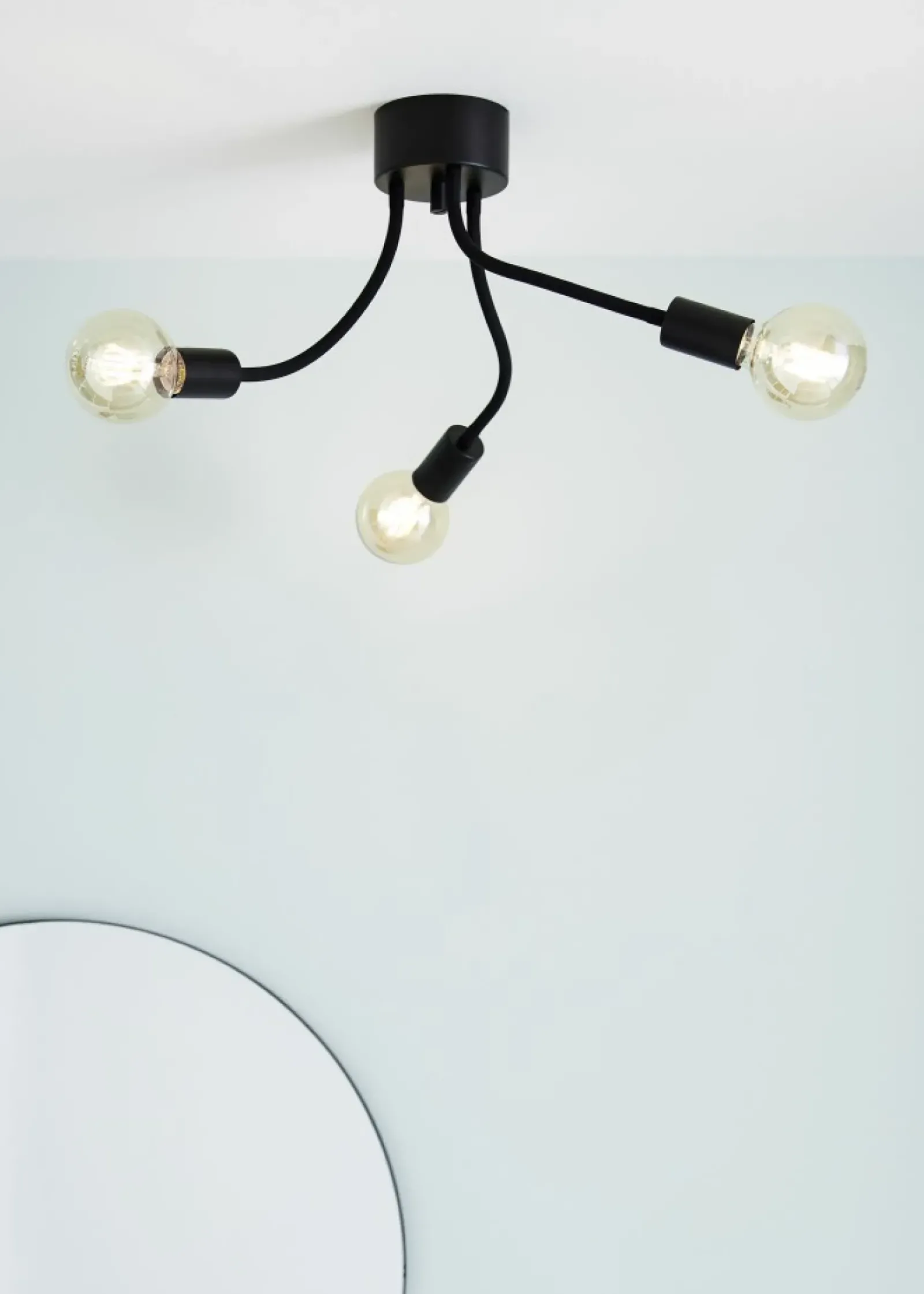 Sklep Kaja Prosta lampa sufitowa z odkrytymi żarówkami 107930 | Kaja Oświetlenie Cheap