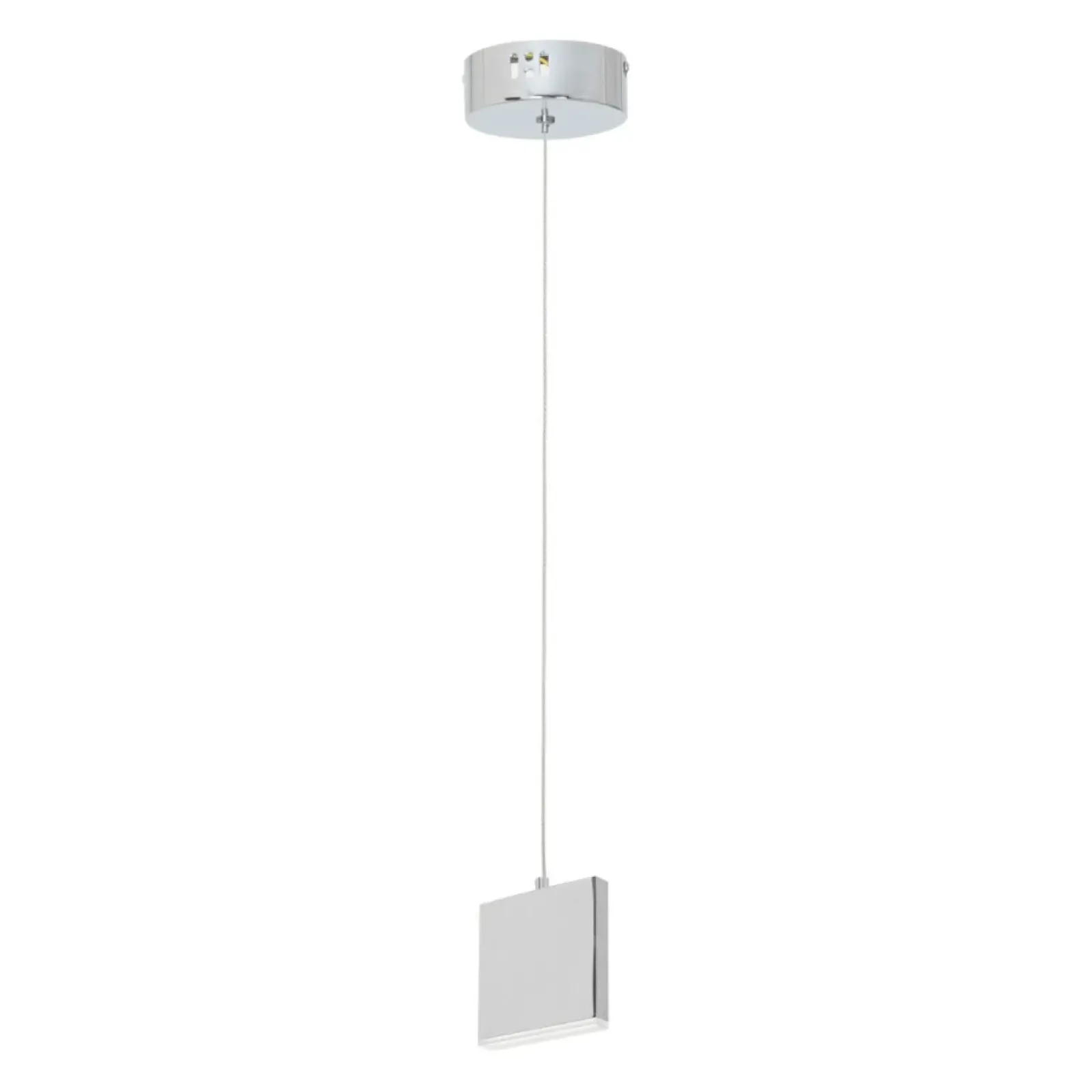 Sklep Kaja Prosta lampa w stylu minimalistycznym ML441 CUADRA | Kaja Oświetlenie chrom Store