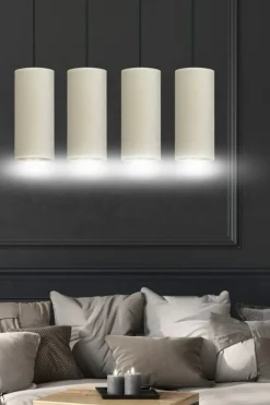 Sklep Kaja Prosta lampa wisząca nad stół w salonie 1059/4 BENTE | Kaja Hot