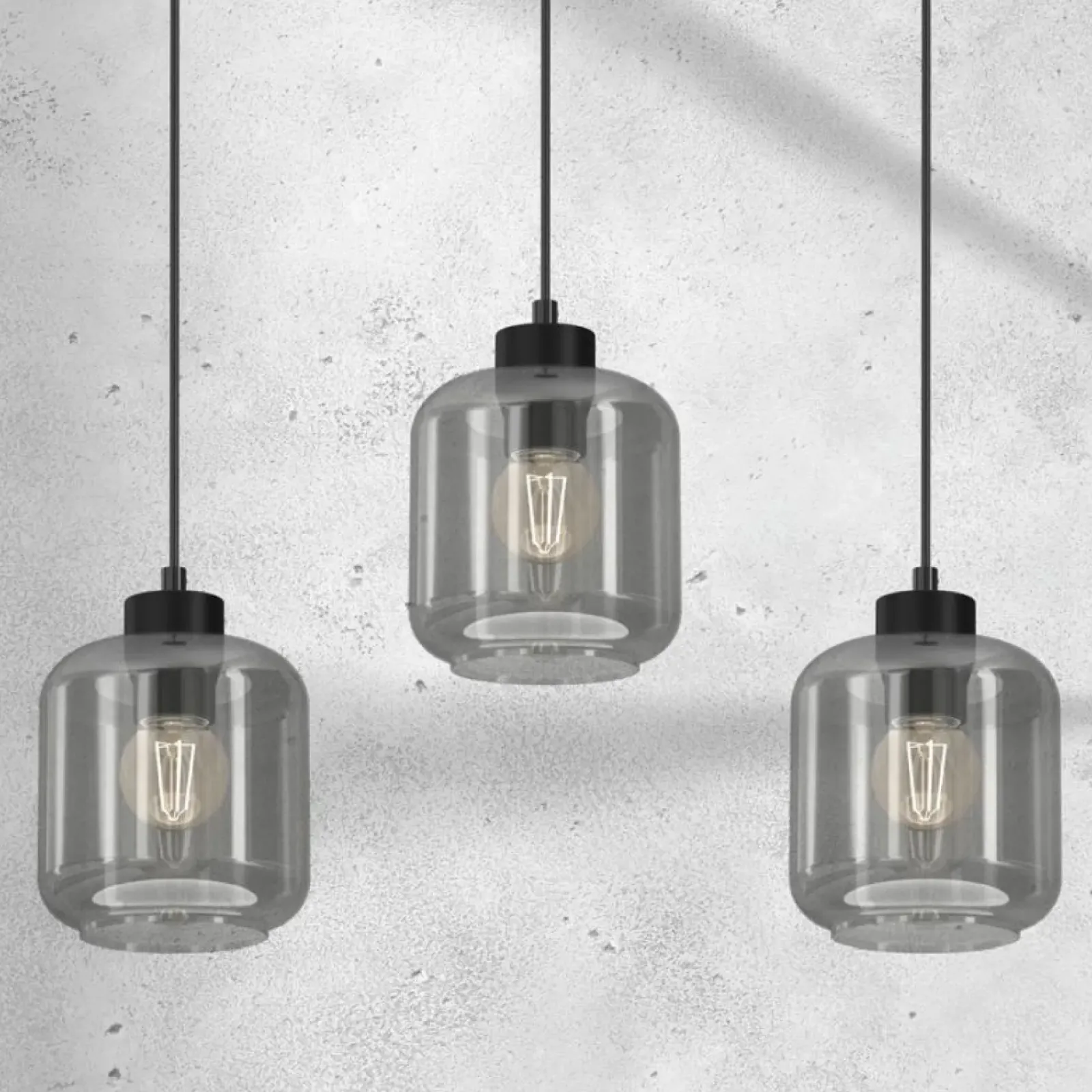 Sklep Kaja Prosta lampa wisząca nad stół w jadalni MLP8374 SOMBRA | Kaja Cheap