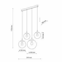 Sklep Kaja Prosta lampa wisząca nad stół w kuchni TK 4790 ESME WHITE | Kaja Outlet