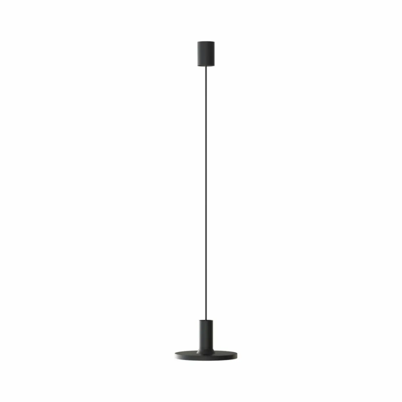 Sklep Kaja Prosta lampa wisząca, pojedynczy zwis GU10 8102 HERMANOS | Kaja czarny Outlet
