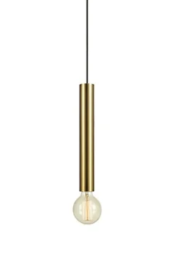 Sklep Kaja Prosta lampa wisząca w kolorze mosiądzu 108259 | Kaja Oświetlenie Clearance