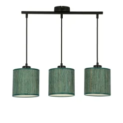 Sklep Kaja Prosta lampa wisząca z 3 zielonymi abażurami 33-20239 PATTI | Kaja Discount