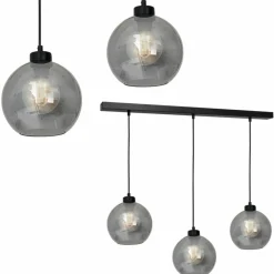 Sklep Kaja Prosta lampa wisząca z okrągłymi kloszami MLP65800 SOFIA | Kaja Best Sale