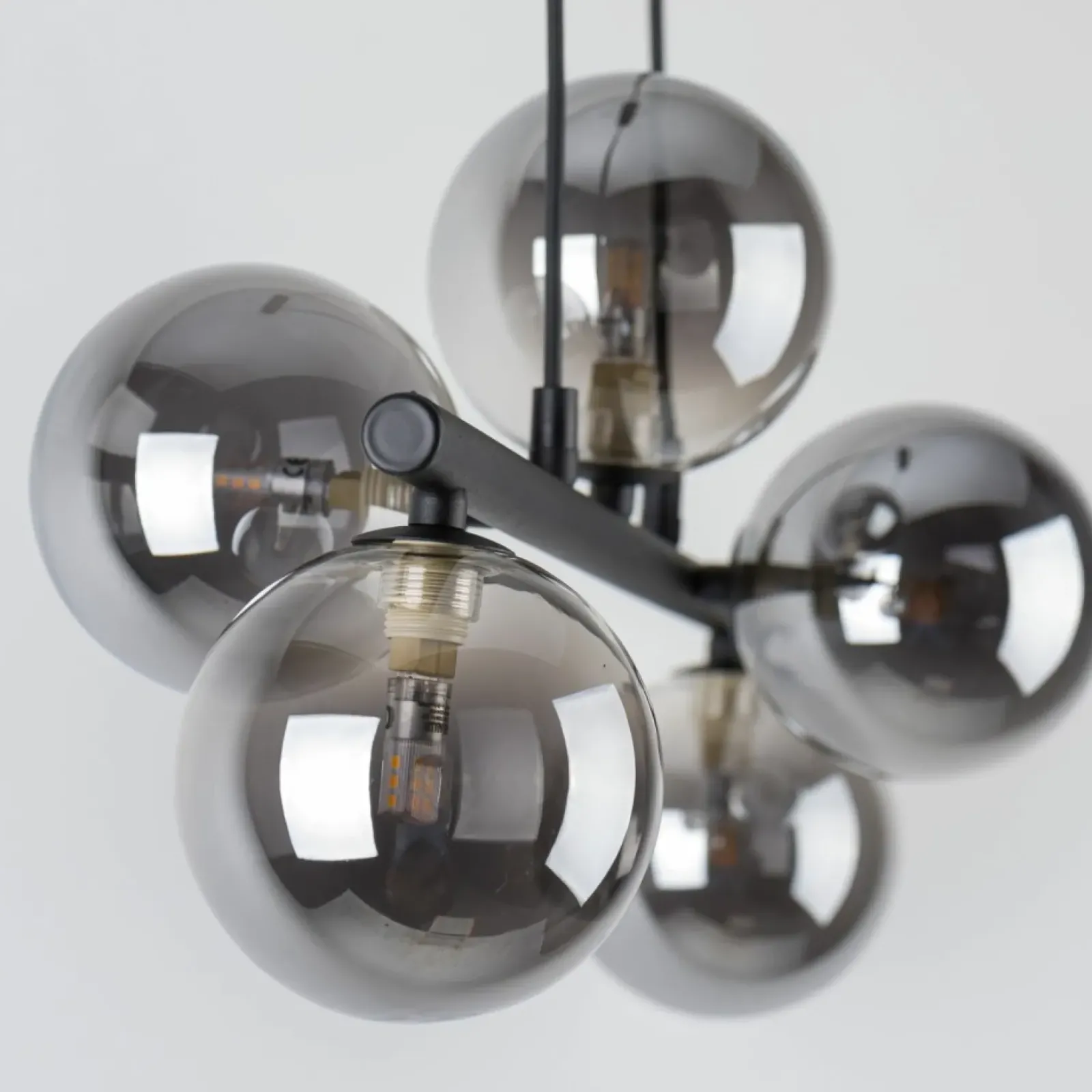 Sklep Kaja Prosta lampa wisząca z ozdobnymi kulami TK 6707 z serii ESTERA | Kaja Sale