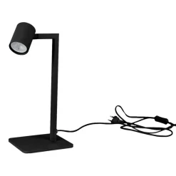 Sklep Kaja Prosta lampka biurkowa w stylu industrialnym LP-731/1T BK z serii SNOW* Lampki Biurkowe