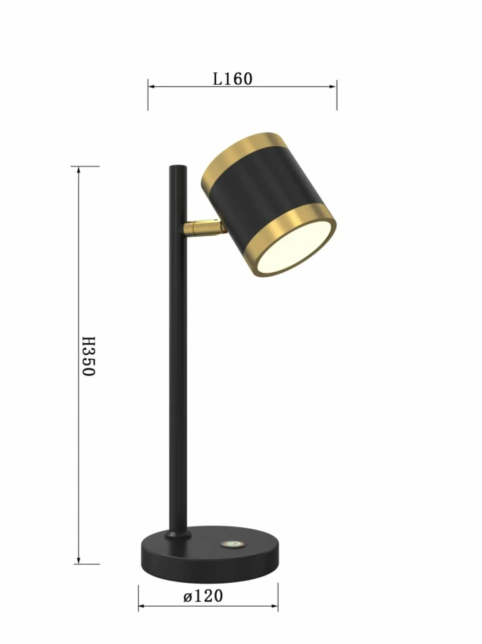 Sklep Kaja Prosta, ledowa lampka biurkowa reflektor WF 8003-104S TOULOUSE | Kaja* Lampki Biurkowe|Lampy Led