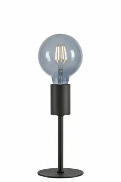 Sklep Kaja Prosta, metalowa, loftowa lampka bez klosza 108685 CIELO | Kaja* Nowoczesne Lampki Stołowe|Lampki Biurkowe